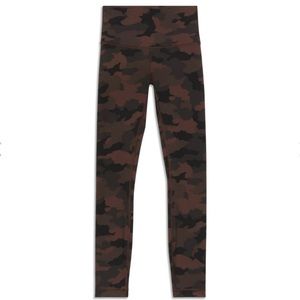 Wunder Train High Rise Tight 25” ( camo brown earth multi)